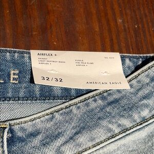 American Eagle Distressed Light Wash Jeans